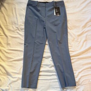 Theory Testra slim tapered Blue Dress Pants, size 8 NWT